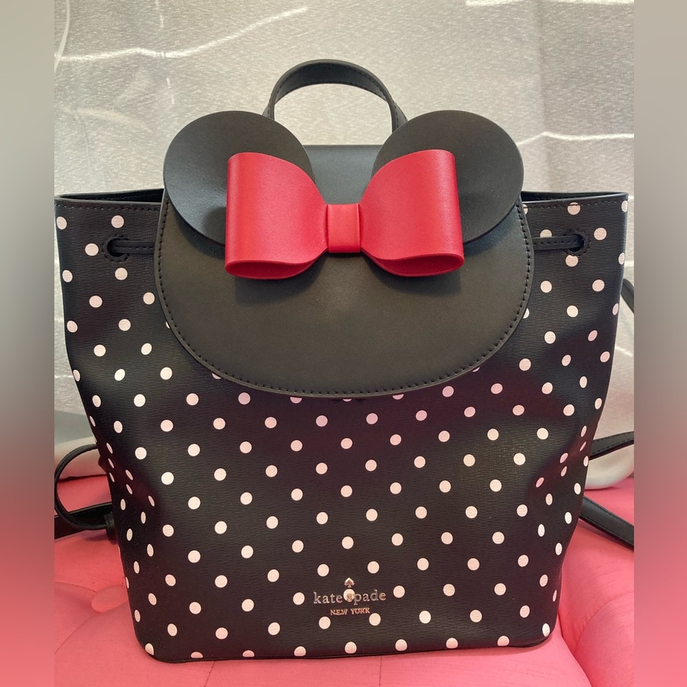 Disney Kate Spade Minnie backpack - Picture 1 of 7